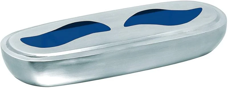 Metrox Luftbefeuchter aus Edelstahl (für Kamin, Ofen + Heizkörper, Inhalt 400 ml, Raumbefeuchter, Maße 25x10x4 cm) 19993
