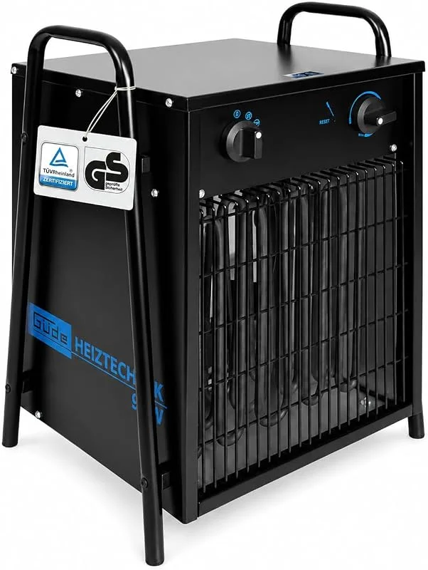 Güde 85013 Elektroheizer GH 9 EV, 9 kW, 400 V — Heizung Warmepumpe