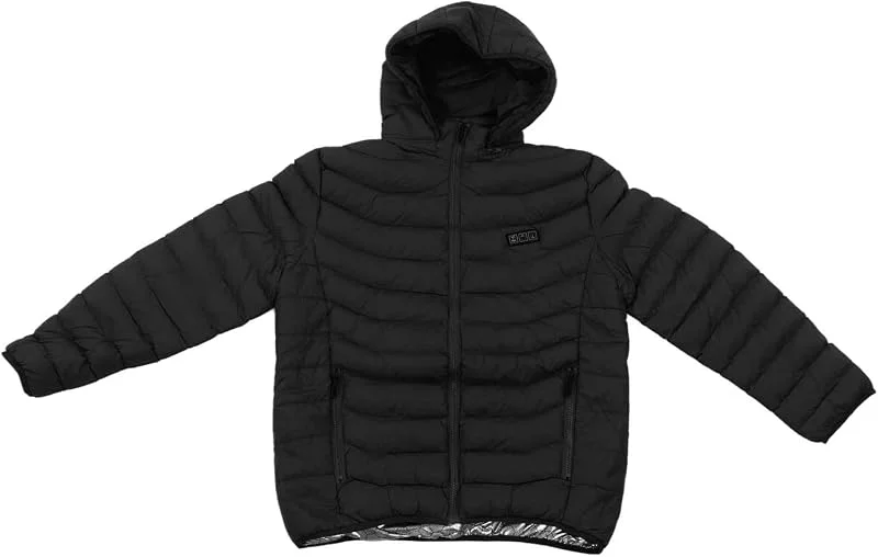 KENANLAN Beheizte Jacke, 11 Bereiche Beheizte Jacke Outdoor USB elektrische Heizjacken Warm Sprots Thermomantel Kleidung Beheizbare Baumwolljacke für Herren (M) — Heizkleidung