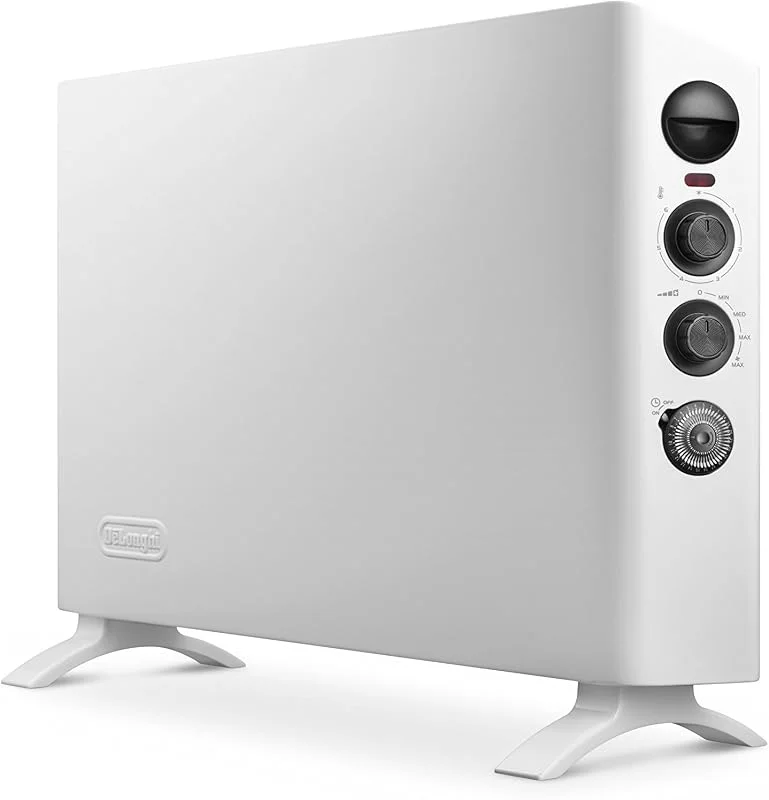 De Longhi - Mod. HSX3320FTS - elektrischer Konvektor mit schlankem Design, Weiß — Heizung Warmepumpe