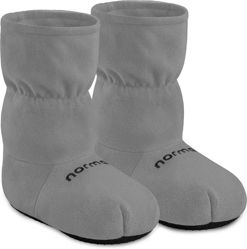 normani® Körnerpantoffeln - Hausschuhe für die Mikrowelle - Hausstiefel mit Leinsamenfüllung - extra hoher Schaft — Heizkleidung