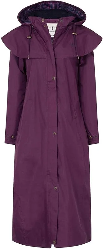 Lighthouse Outback Wasserdichter Regenmantel Damen Lang — Heizkleidung