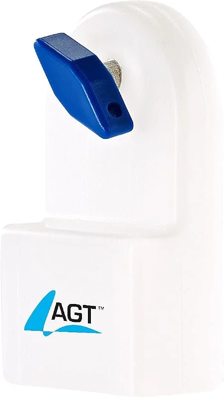 AGT Heizung Entlüfter: Manueller Heizkörper-Entlüfter mit integriertem Wasserbehälter, 80 ml (Heizkörperentlüfter manuell, Heizkörper Entlüfterbox, Auffangbehälter) — Heizung Warmepumpe