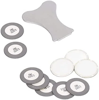 Ultraschall-Nebelmacher-Keramikscheibe, 10-teiliges Scheiben-Set, Nebelmacher-Keramikscheibe, 20 Mm, Zerstäuber-Zubehör-Set, Kit für Luftbefeuchter